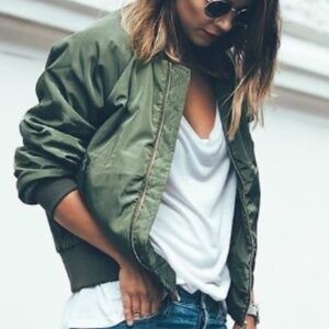 Army Fatigue Bomber Jacket